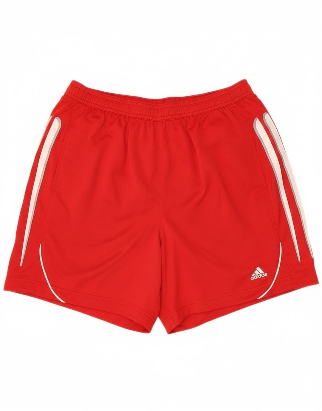 Adidas Herren Sportshorts Mittelrotes Polyester