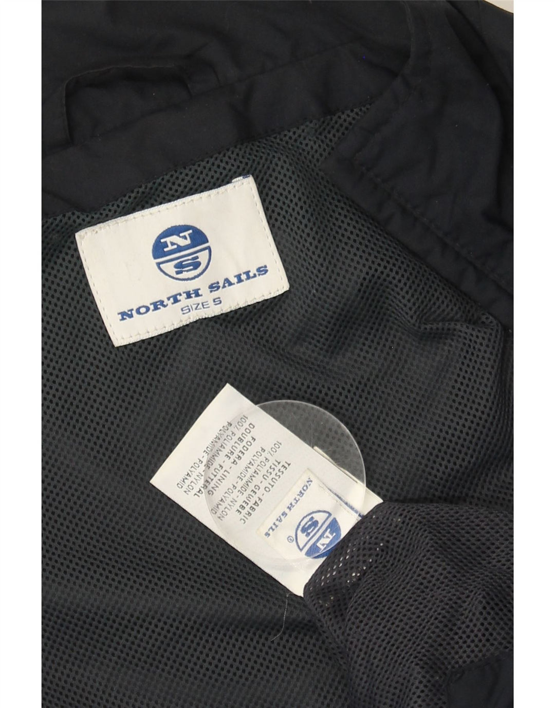 NORTH SAILS Mens Bomber Jacket UK 36 Small Navy Blue Polyamide