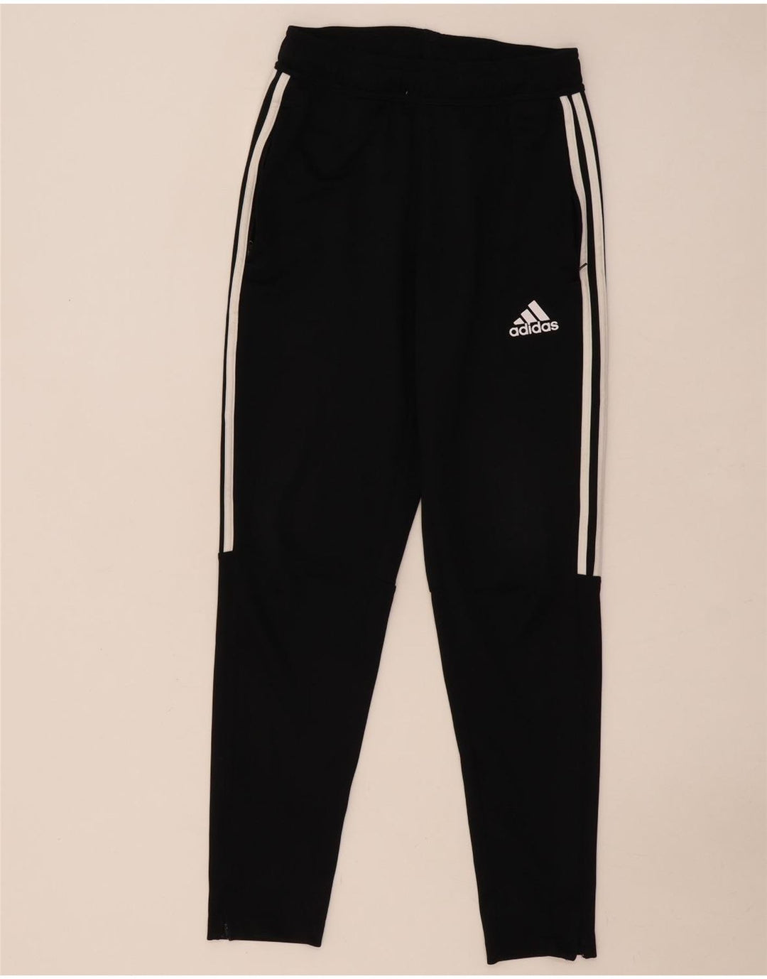 Adidas Damen Aeroready Trainingshose UK 8 Small Schwarz Polyester
