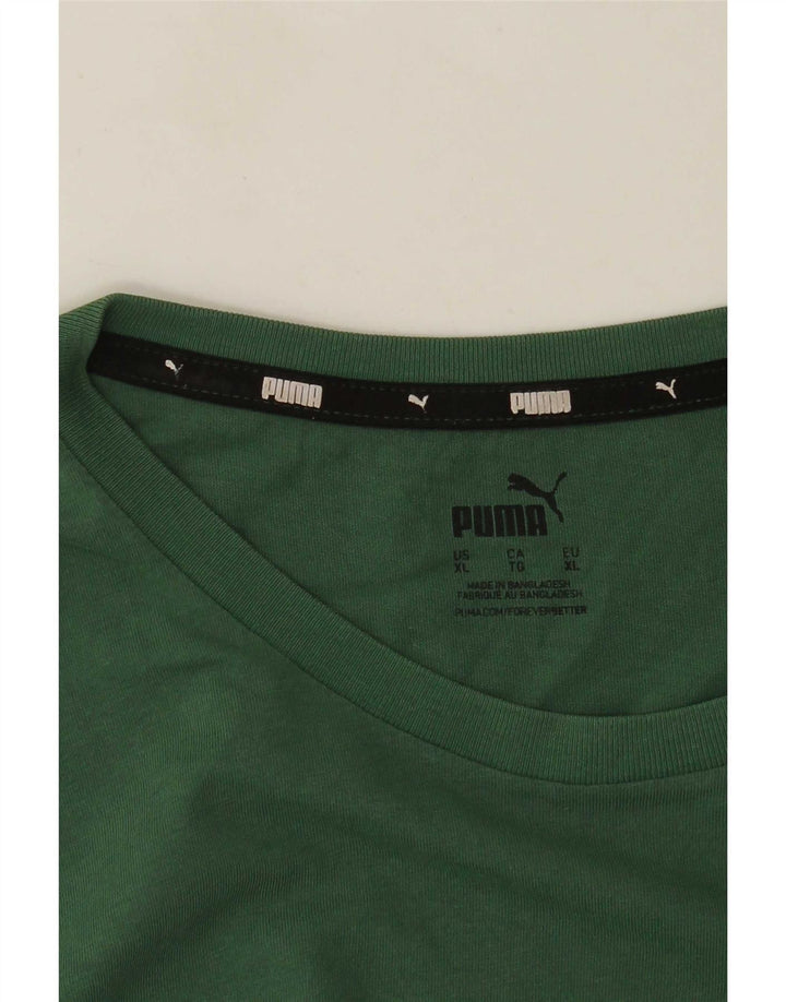 Puma Herren T-Shirt Top XL Grün