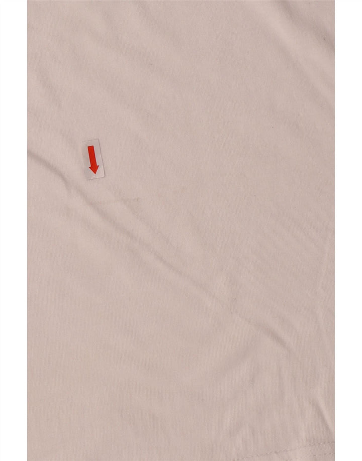 Volcom Herren Modern Fit Graphic T-Shirt Top aus mittelweißer Baumwolle