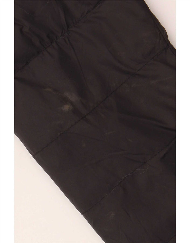 Mountain Warehouse Wattierte Herrenjacke mit Kapuze, UK 34, XS, Schwarz, Polyamid