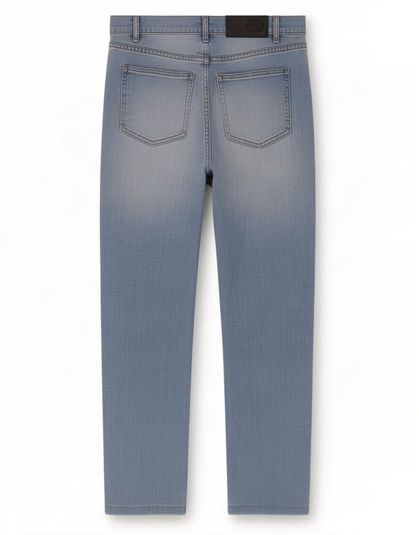 Cheap Monday Herren Distressed Tapered Jeans W30 L27 Blaue Baumwolle