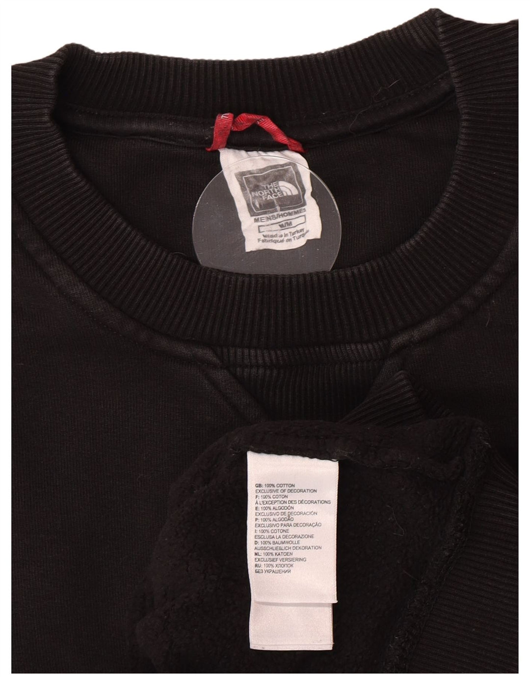 The North Face Herren-Sweatshirt mit Grafik, mittelschwarze Baumwolle
