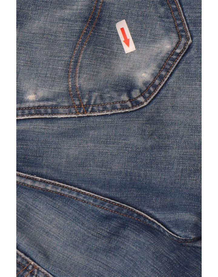 Lee Herren Blake Straight Jeans W31 L32 Blaue Baumwolle