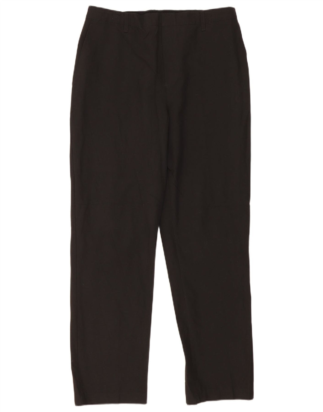 Marks & Spencer Slim-Anzughose für Jungen, 15–16 Jahre, W32, L30, schwarzes Polyester
