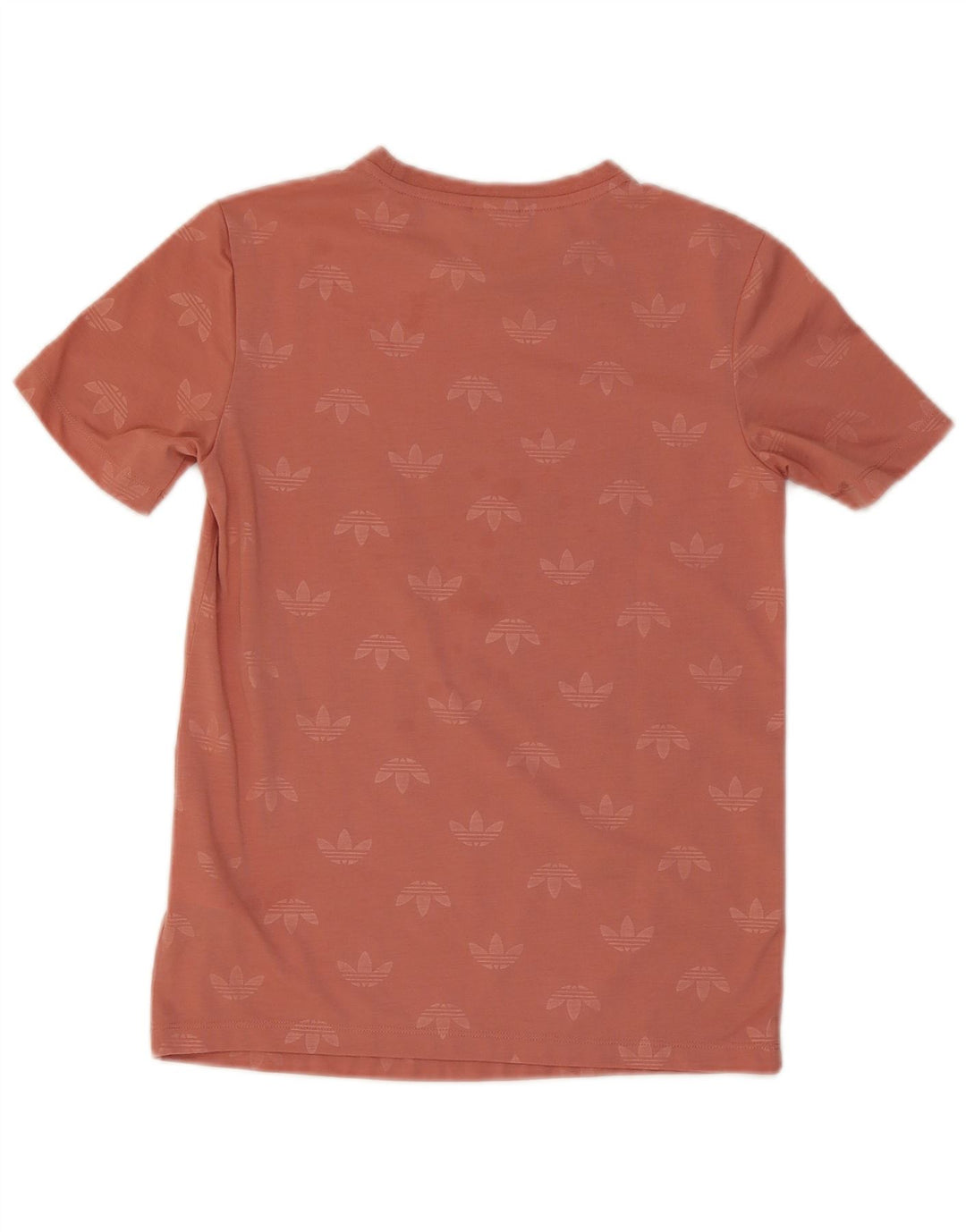 Adidas Damen Grafik T-Shirt Top UK 8 Small Rosa Polyester