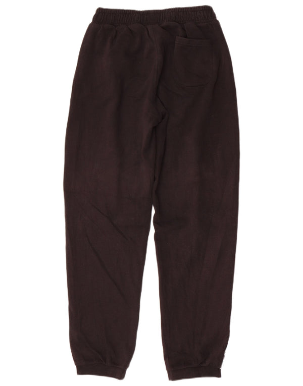 Fila Womens Graphic Trainingshose Jogger UK 12 Mittelschwarze Baumwolle