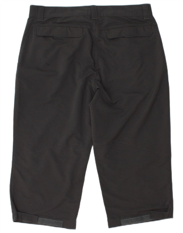 JACK WOLFSKIN Herren Cargo-Bermudashorts W33 Mittelschwarzes Polyester