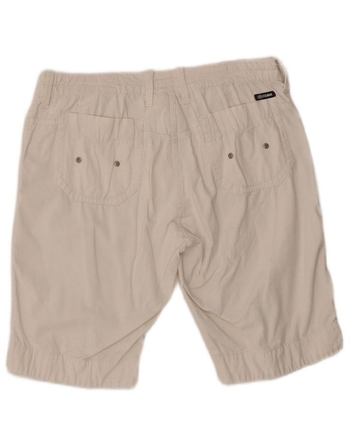 Colmar Damen Chinoshorts IT 42 Medium W30 Weiße Baumwolle