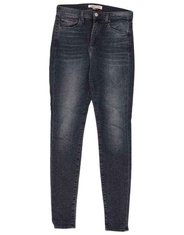 Tommy Hilfiger Damen Sylvia High Rise Super Skinny Jeans W29 L32 Blau