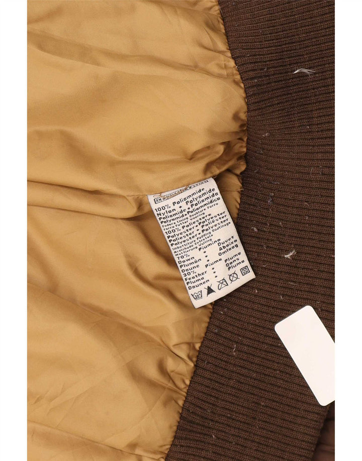 Kappa Damen Wattierte Jacke UK 46 3XL Braun Polyamid