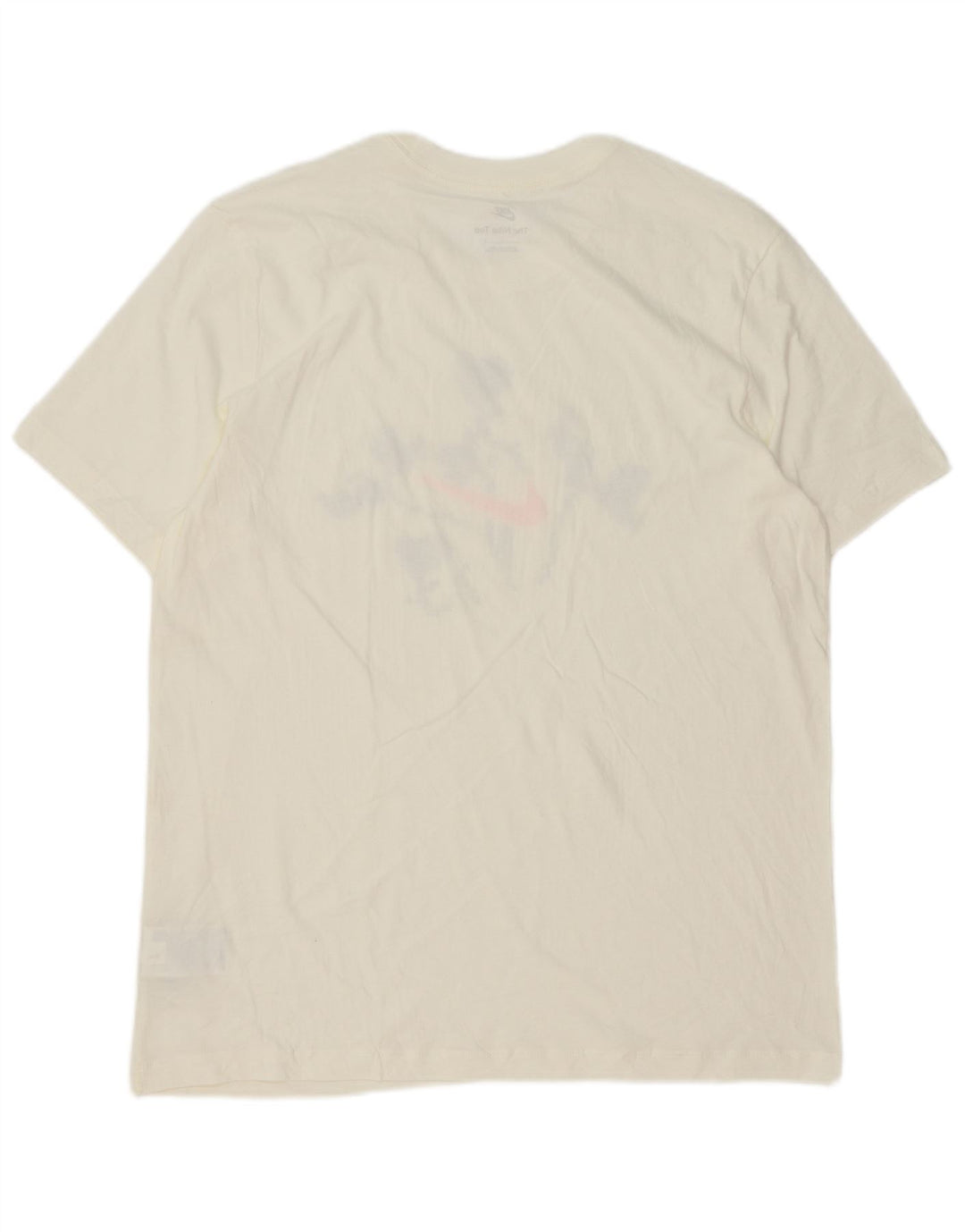 Nike Herren-T-Shirt mit Grafik, Größe L, aus weißer Baumwolle
