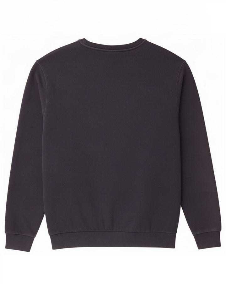 Ellesse Herren-Sweatshirt mit Grafik, mittlere marineblaue Baumwolle