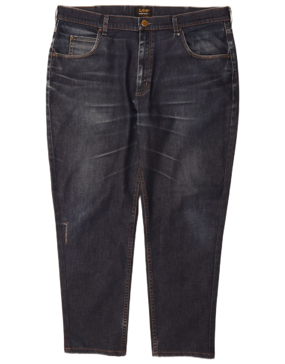 LEE Damen Chicago Slim Jeans W40 L28 Marineblaue Baumwolle