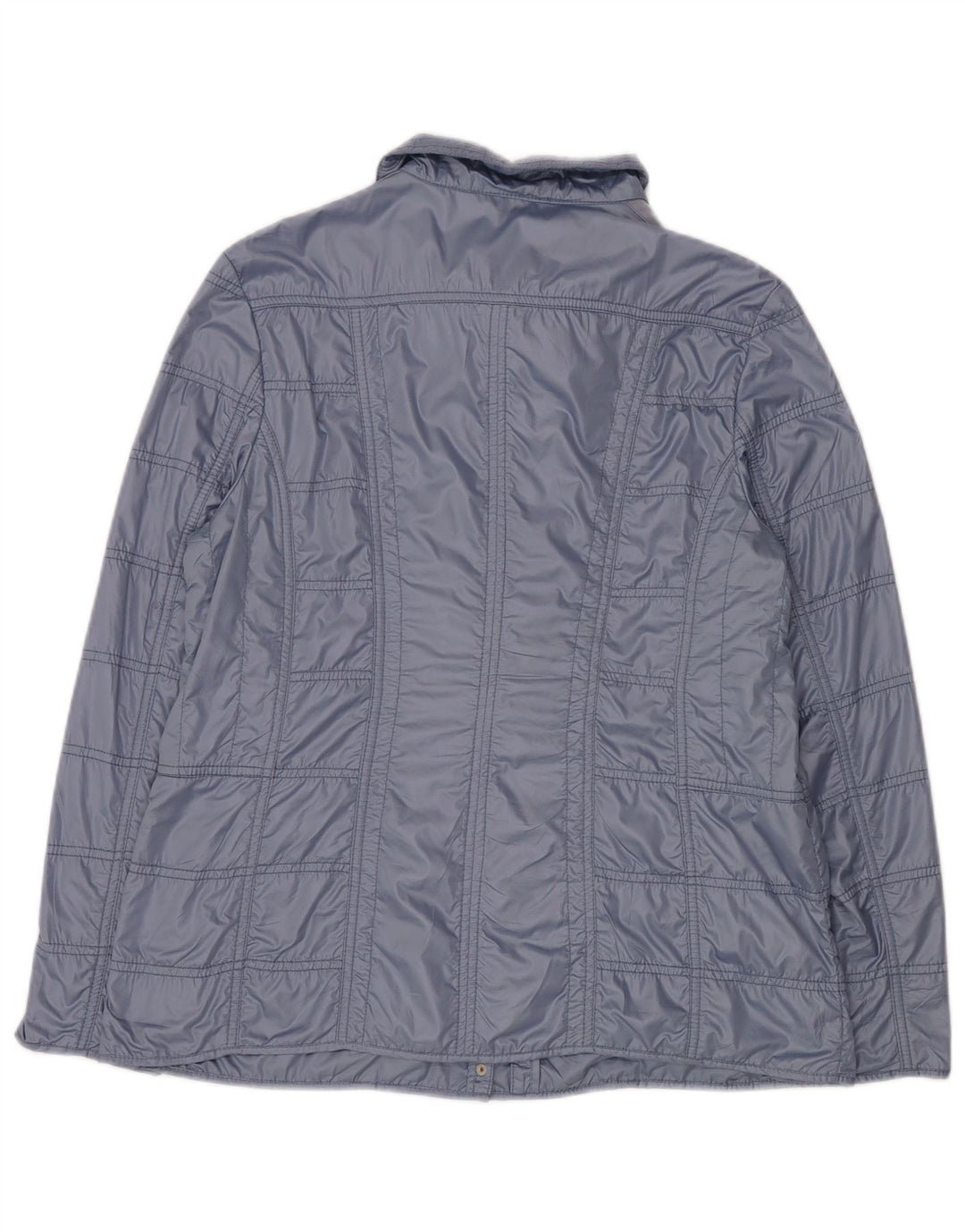 Barbara Lebek Damen Bomberjacke UK 16 Large Blau Polyester