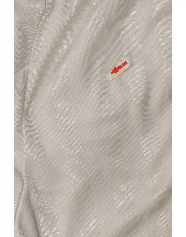 Nike Herren Dri Fit Regular Sport Shorts Mittelweiß gestreiftes Polyester