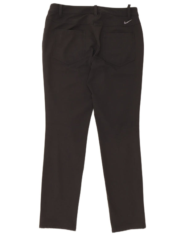 Nike Damen Golf Skinny Casual Hose UK 12 Medium W32 L30 Schwarz