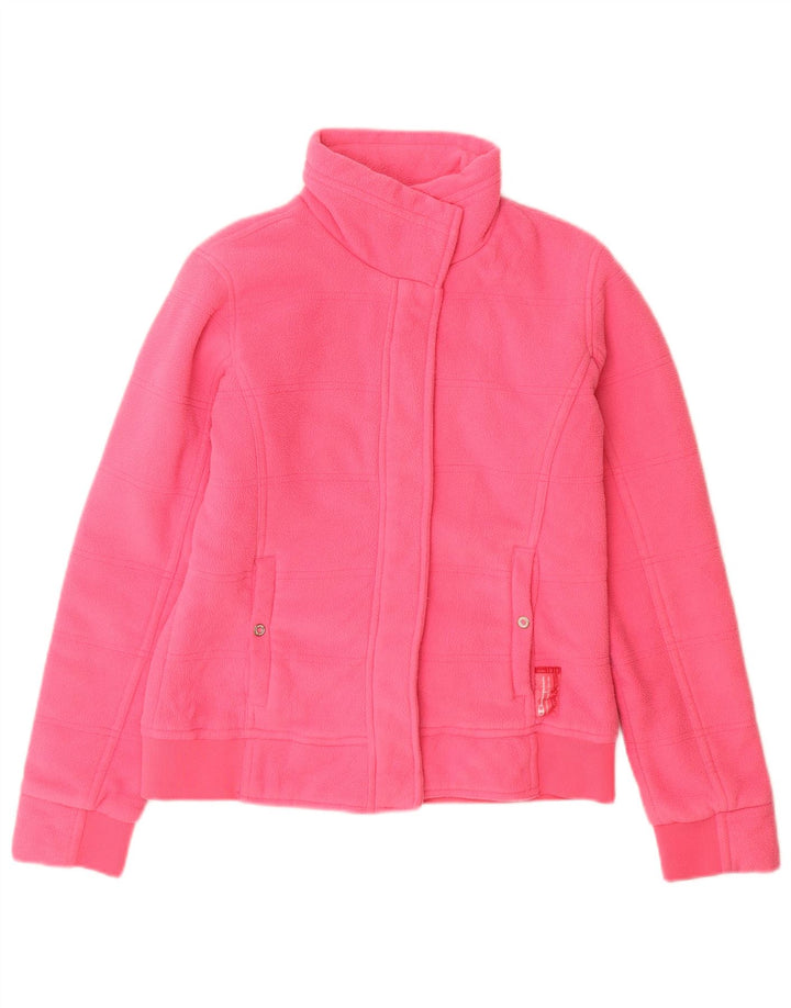 Champion Damen Fleecejacke UK 12 Mittelrosa Polyester