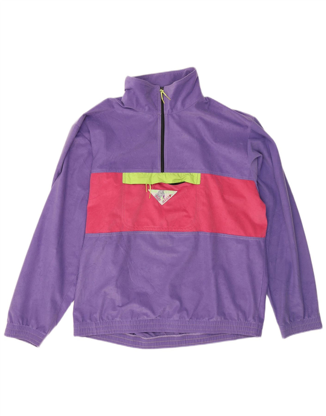 Bailo Herren Pullover Trainingsanzug Top Jacke IT 52 Large Lila Farbblock