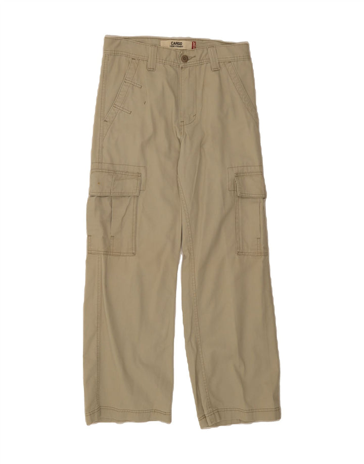 LEVI'S Mens Loose Straight Cargo Trousers W29 L30 Beige Cotton Vintage Levi's and Second-Hand Levi's from Messina Hembry 
