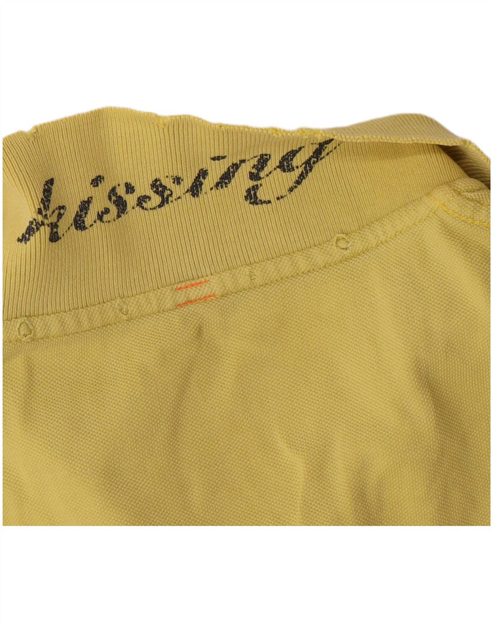 Sun68 Herren Poloshirt 2XL Gelb Baumwolle
