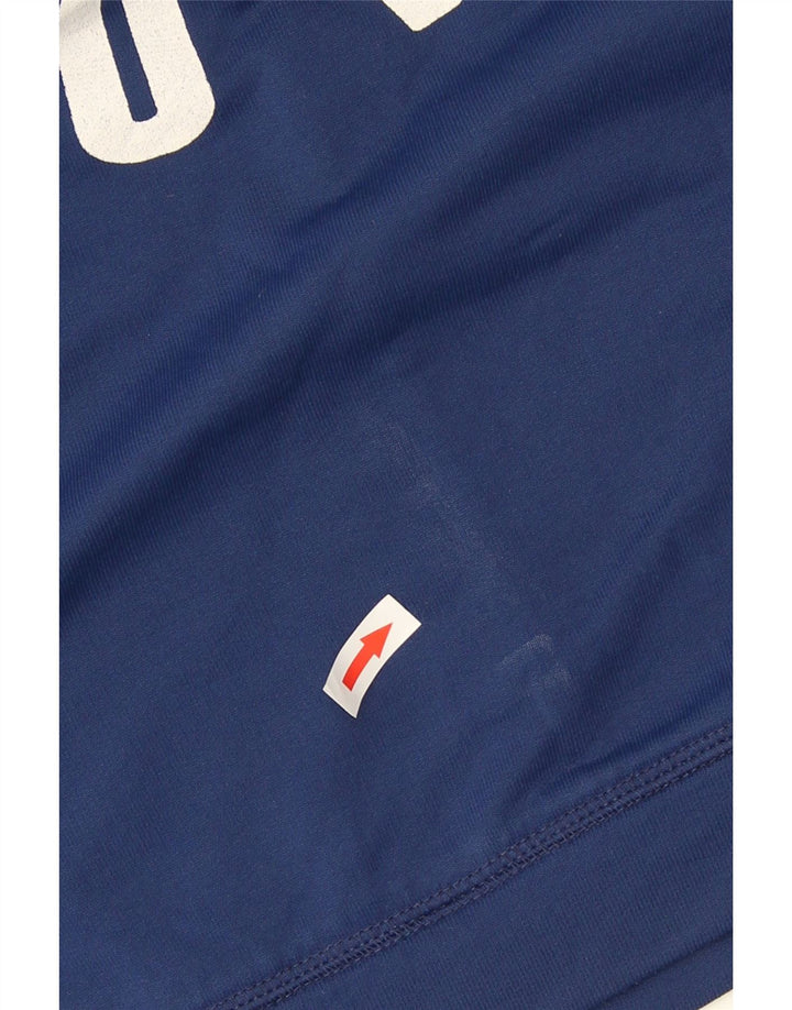 Zara Damen-Sweatshirt „Paris Graphic“ in Übergröße, Gr. 10, Größe S, Blau