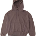 Zara Damen Übergroßer Kapuzenpullover EU 44 XL Graue Baumwolle