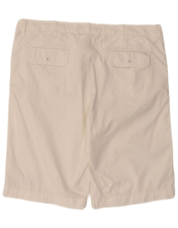 Marina Militare Herren Chinoshorts IT 54 2XL W38 Weiße Baumwolle