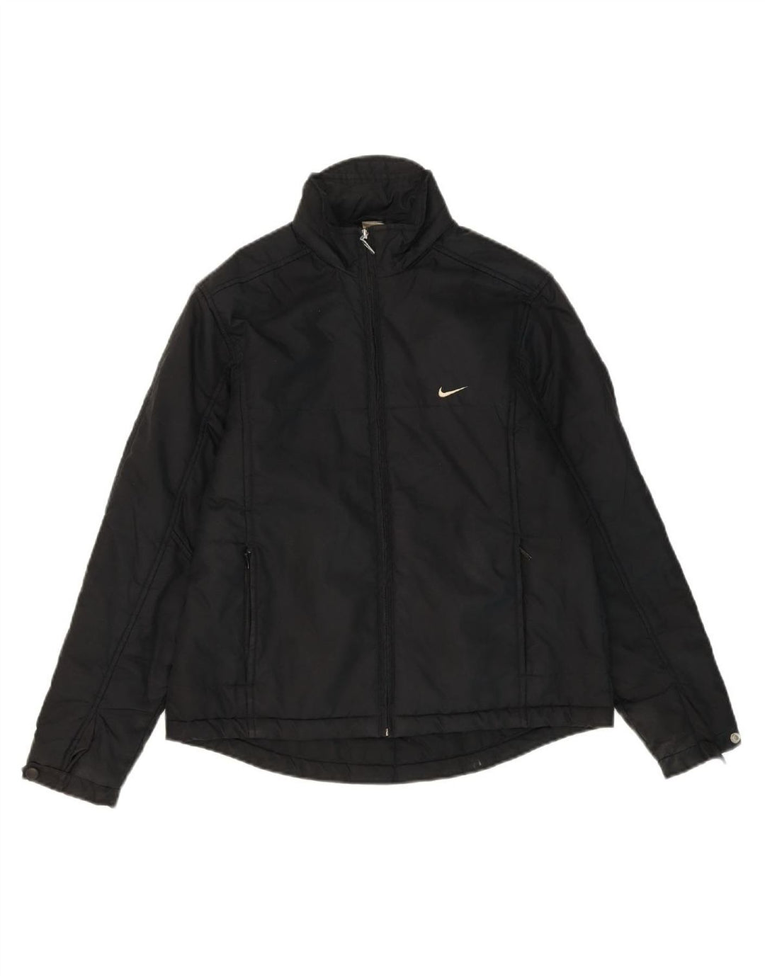 NIKE Womens Padded Jacket US 4/6 Small Black Polyester