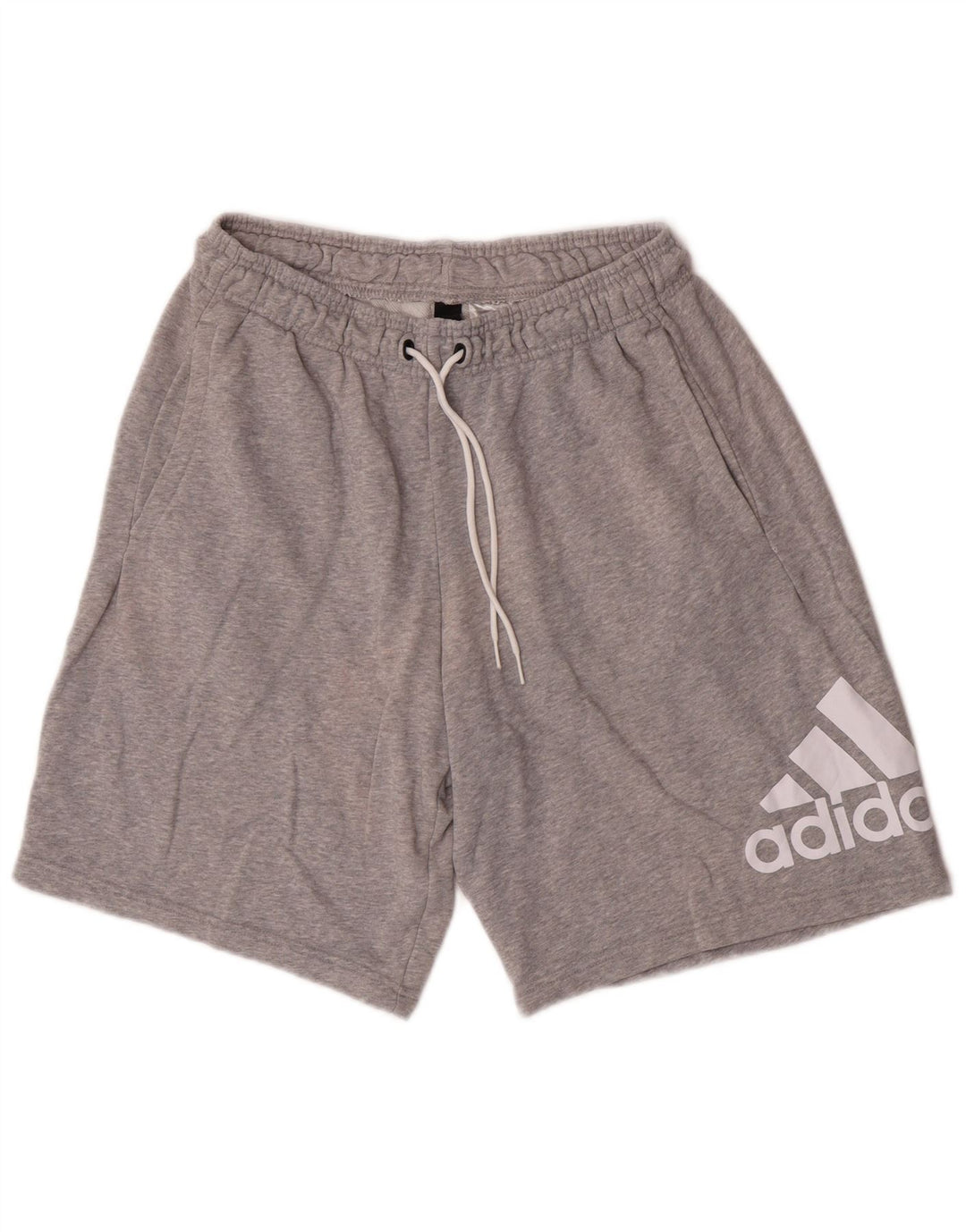Adidas Herren Graphic Sport Shorts Große graue Baumwolle