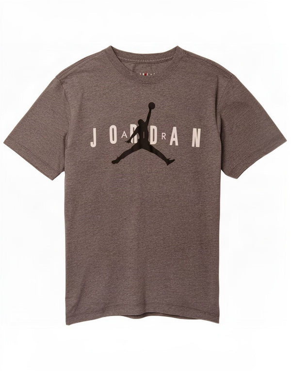 Jordan Herren-T-Shirt mit Grafik, Größe S, Grau, Baumwolle