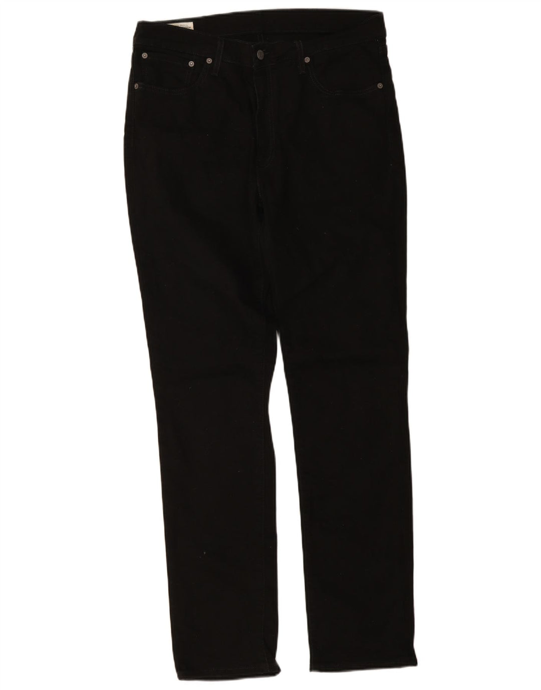 Levi's Herren 511 Slim Jeans W36 L34 Schwarze Baumwolle
