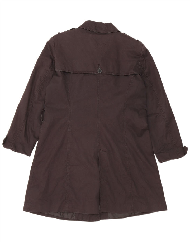 Zara Damen Trenchcoat UK 18 XL Schwarz