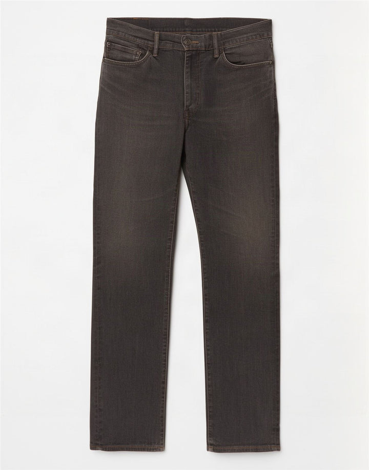 Levi's Herren 504 Straight Jeans W36 L34 Graue Baumwolle