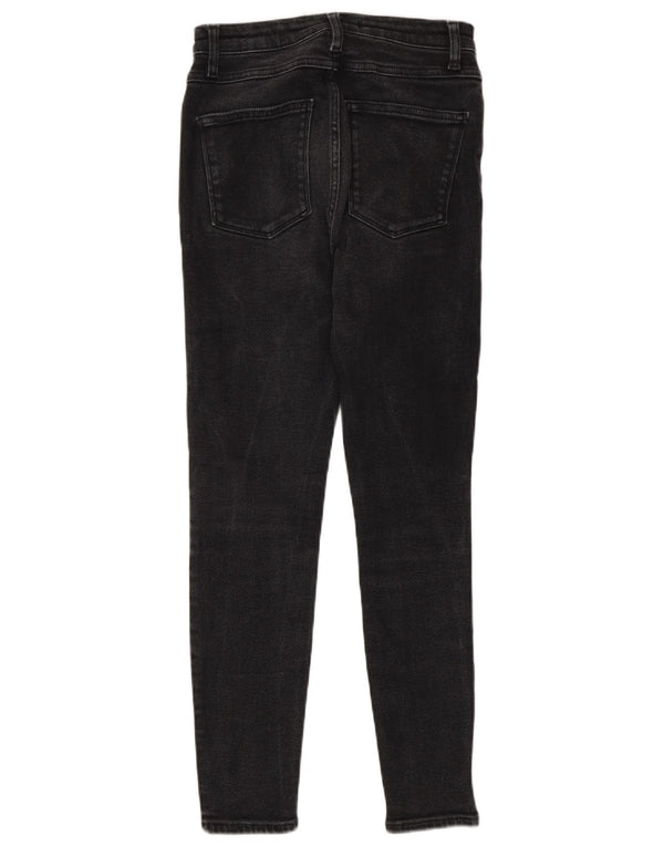 Zara Damen High Rise Skinny Jeans EU 36 XS W26 L26 Grau