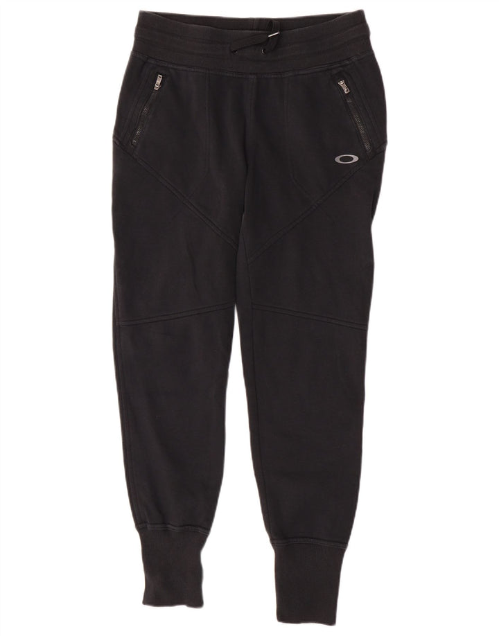 Oakley Damen-Trainingshose, Jogginghose, Größe S, Schwarz