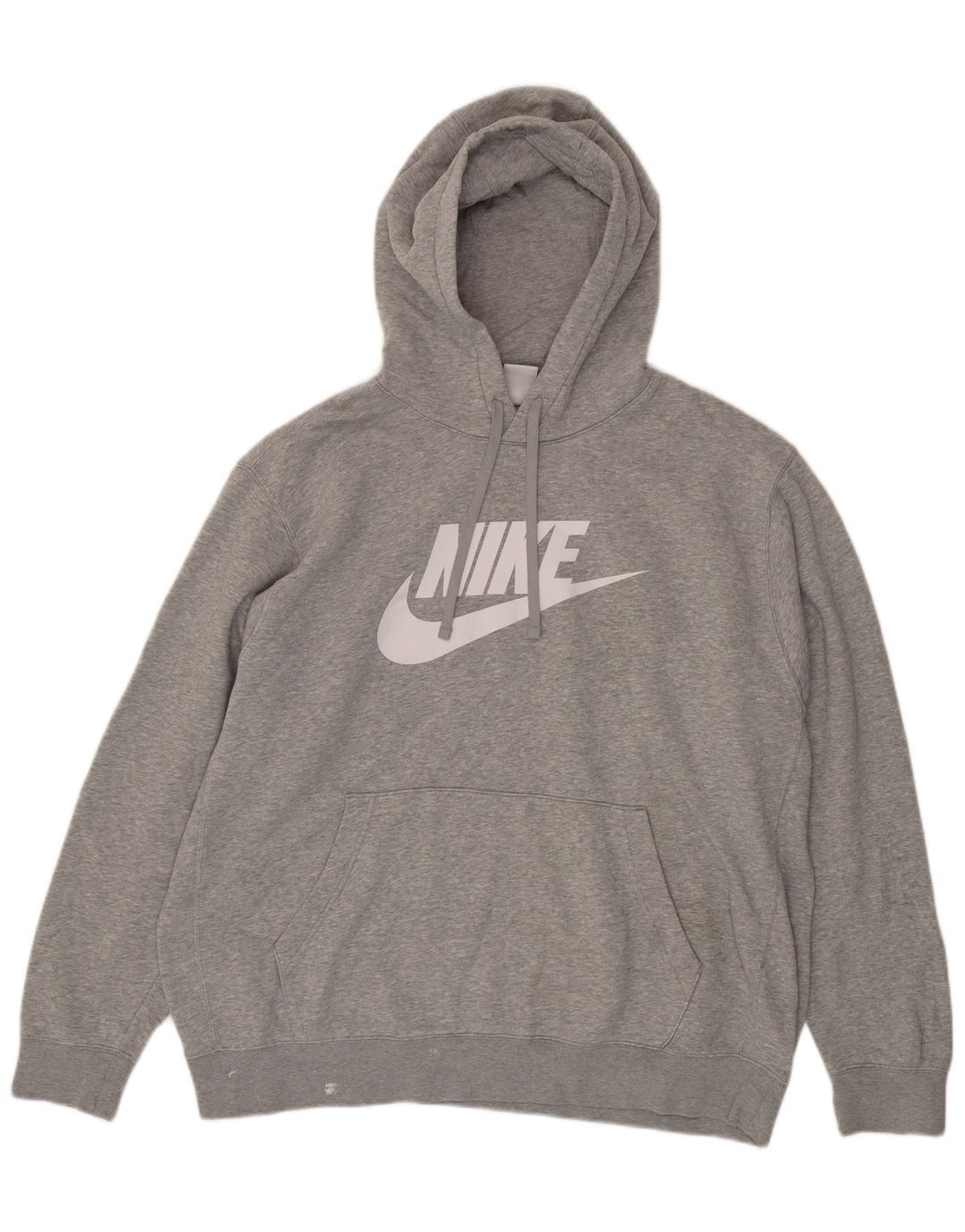 Nike Herren Graphic Hoodie Pullover XL Grau Baumwolle