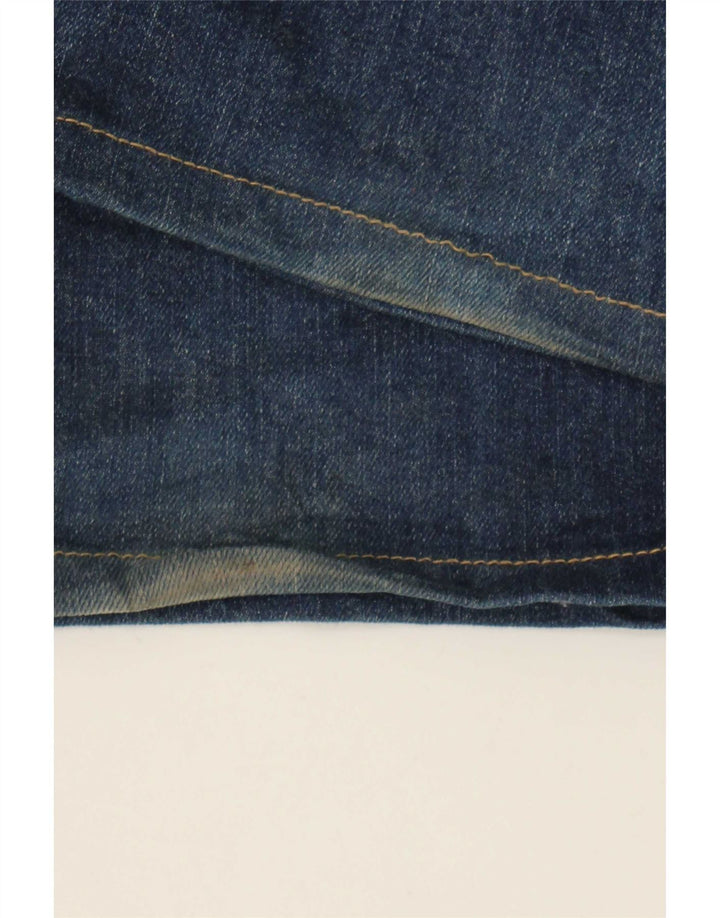 Lee Herren Brooklyn Straight Jeans W44 L34 Marineblau Baumwolle