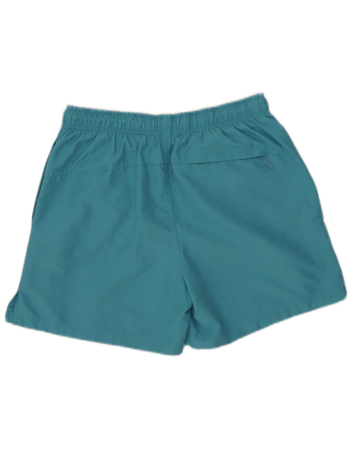 Calvin Klein Herren-Badeshorts mit Grafik, mittelblau, Polyester