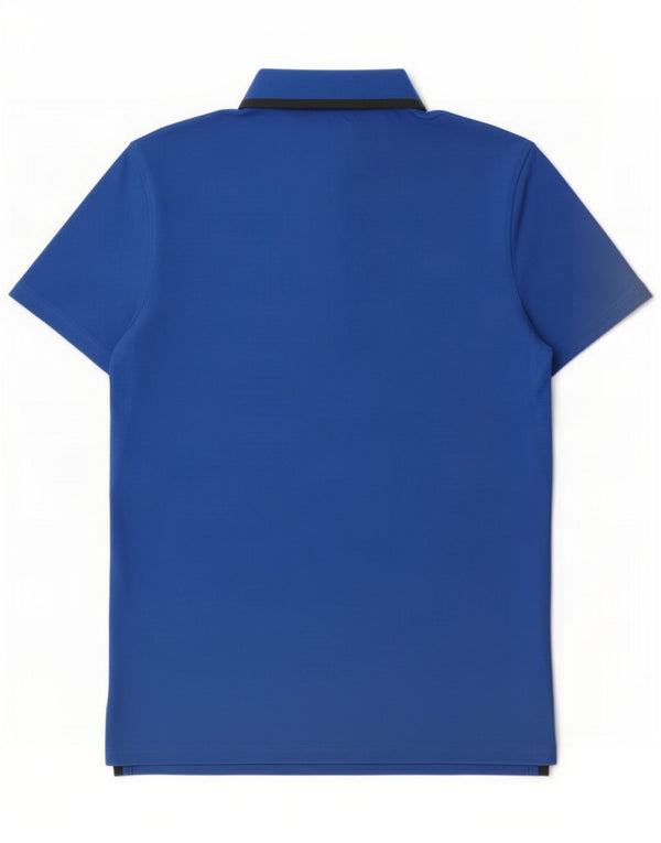 Nike Herren Dri Fit Poloshirt Mittelblaues Colourblock-Polyester