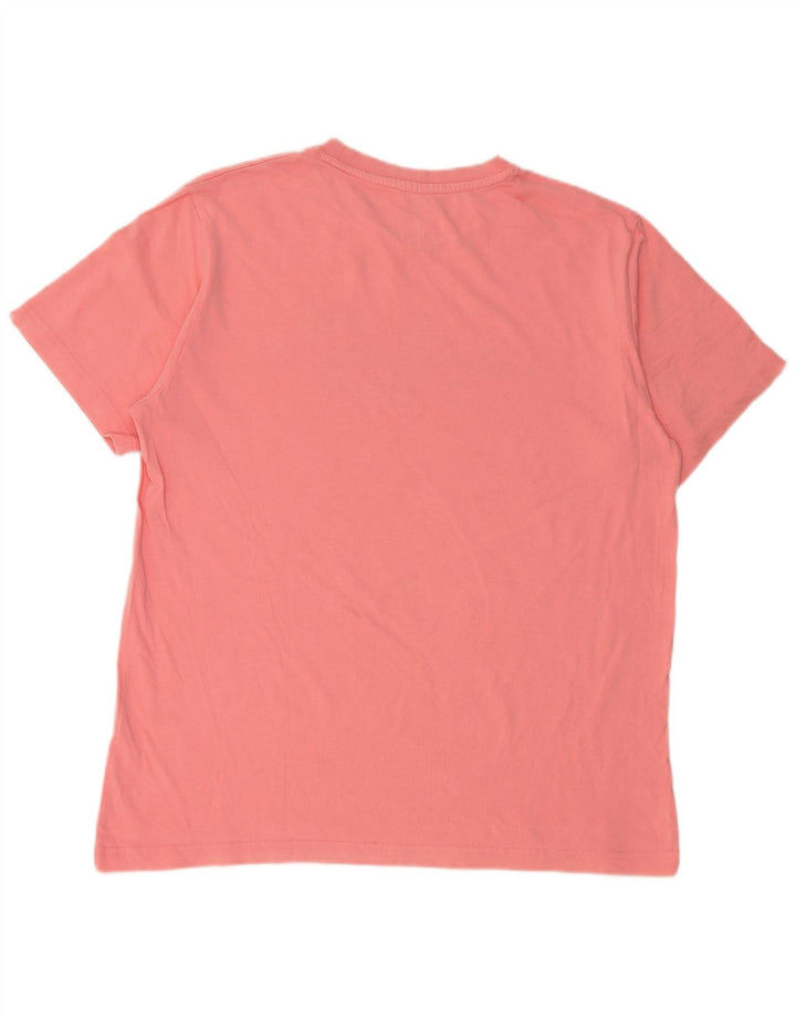New Balance Herren Grafik-T-Shirt-Oberteil Mittelrosa