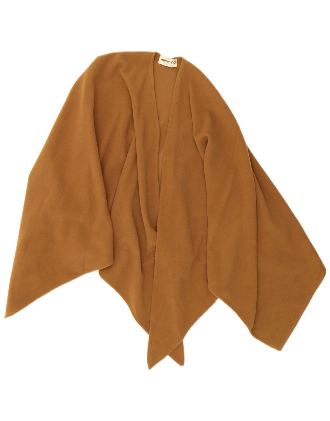 MIMMINA Damen Cape-Cardigan-Pullover, Einheitsgröße, Beige