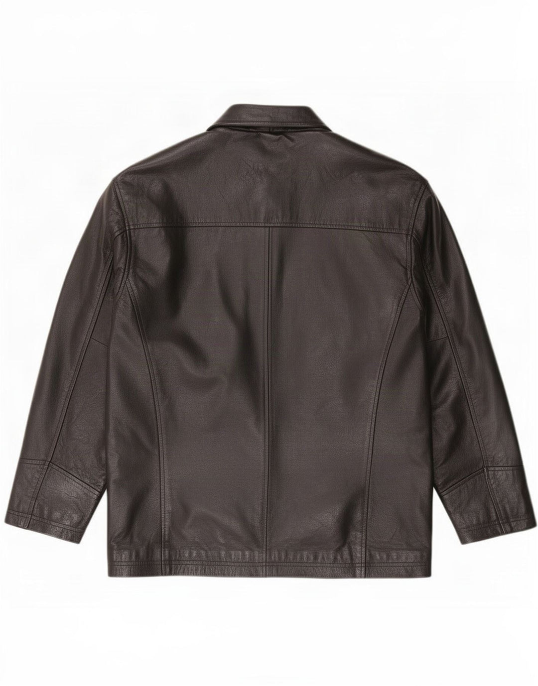 Vintage Herren Lederjacke UK 40 Large Schwarz