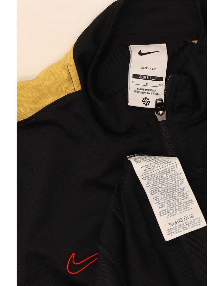 Nike Herren Dri Fit Slim Trainingsanzug-Oberteil, Jacke, Größe S, Schwarz, Farbblock