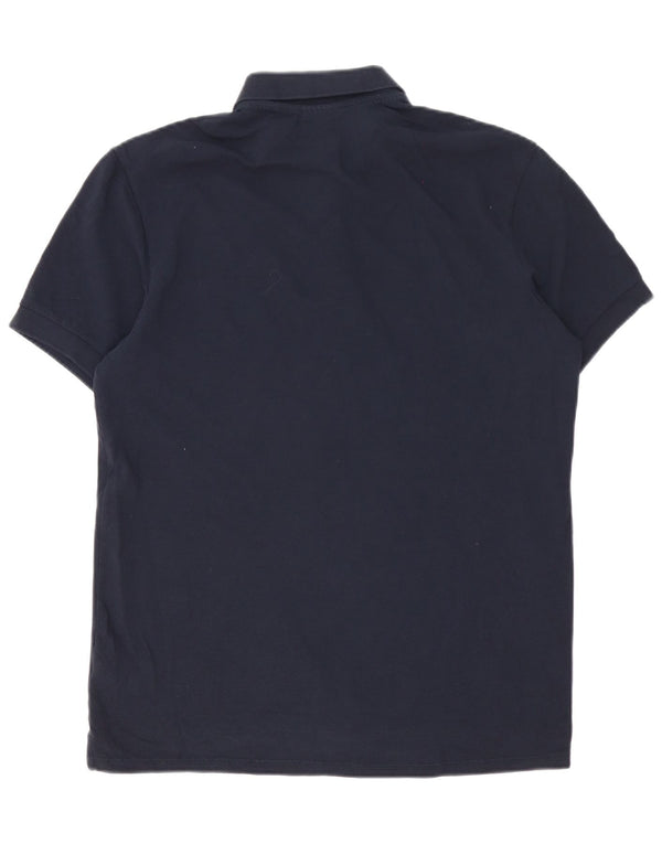 Paul Smith Herren-Poloshirt, mittelmarineblaue Baumwolle