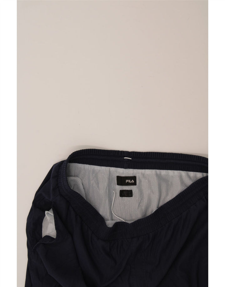 FILA Mens Swimming Shorts Large Navy Blue Vintage Fila and Second-Hand Fila from Messina Hembry 