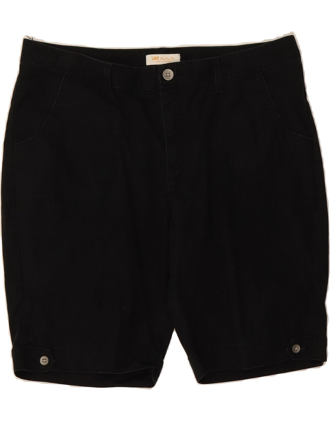 LEE Womens Casual Shorts US 16 2XL W36 Black Cotton Vintage Lee and Second-Hand Lee from Messina Hembry 