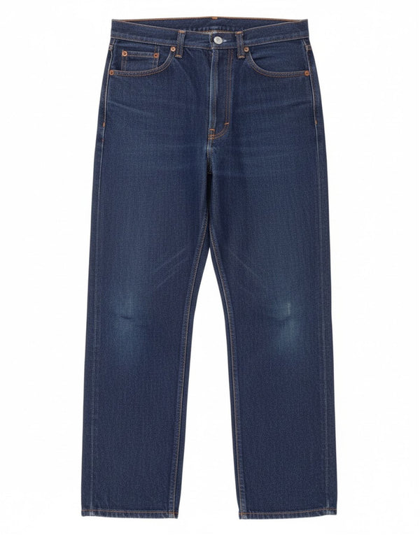 Benetton Womens Perfect Fit Straight Jeans W29 L28 Blaue Baumwolle