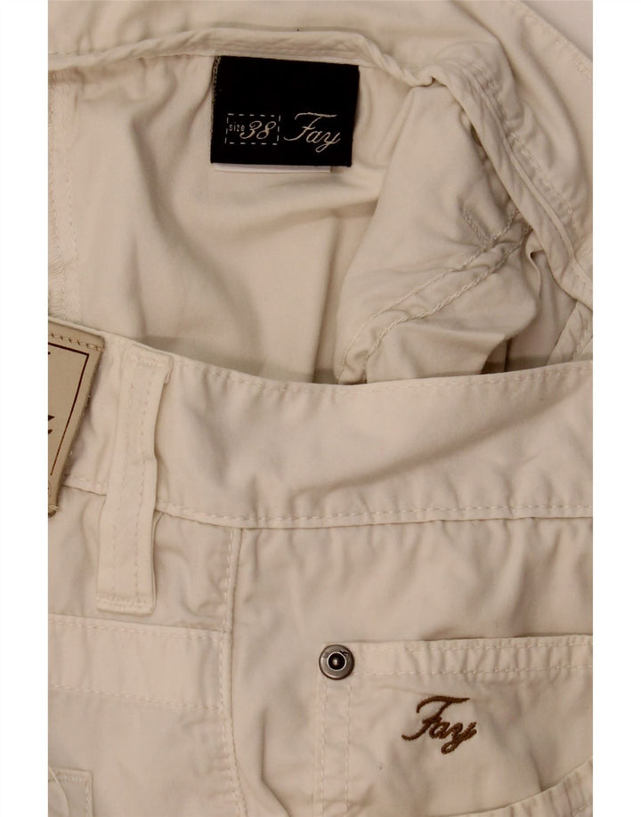 Fay Herren Freizeitshorts W38 XL Beige Baumwolle